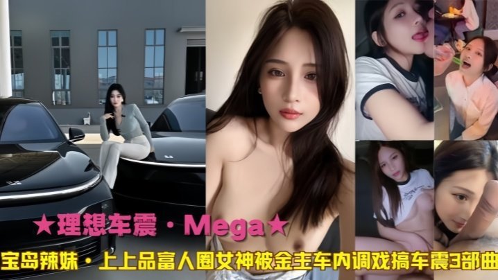 【理想车震·Meg﻿a】宝岛辣妹上上品富人圈女神被金主车内调戏搞车震3部曲 [HD]-leb